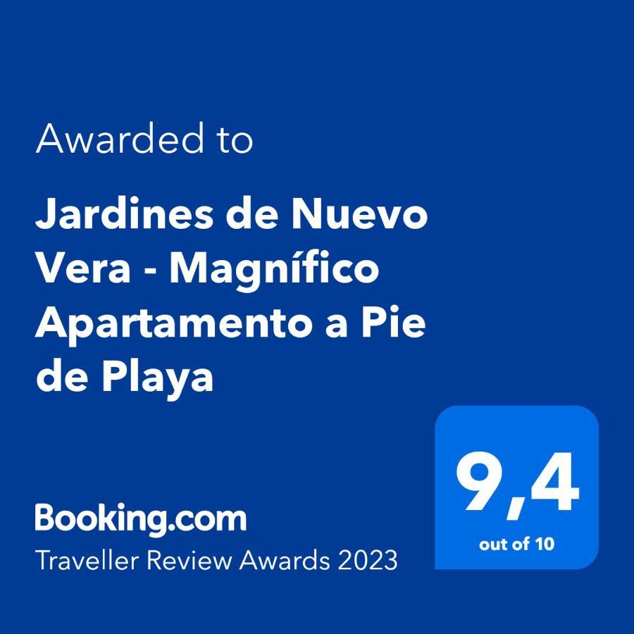 Jardines De Nuevo Vera - Magnifico Apartamento A Pie De Playa Eksteriør billede